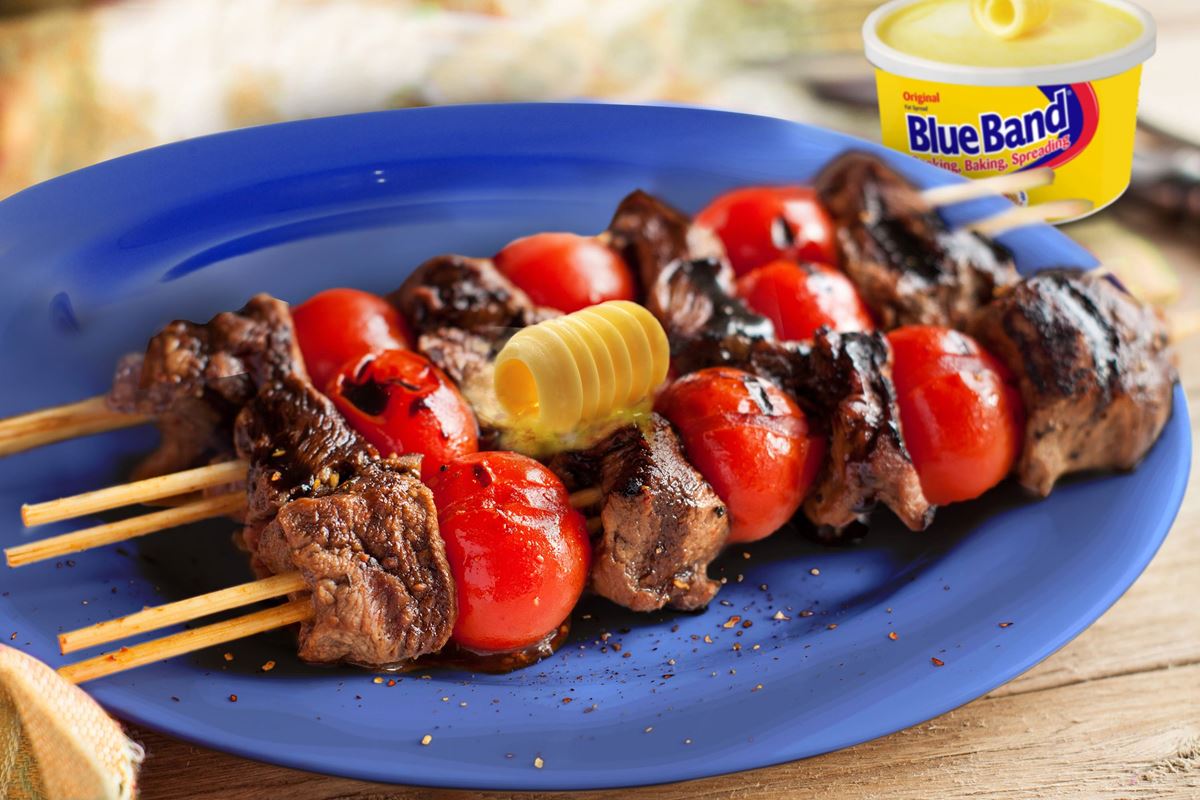 Grilled Beef Kebab BlueBand