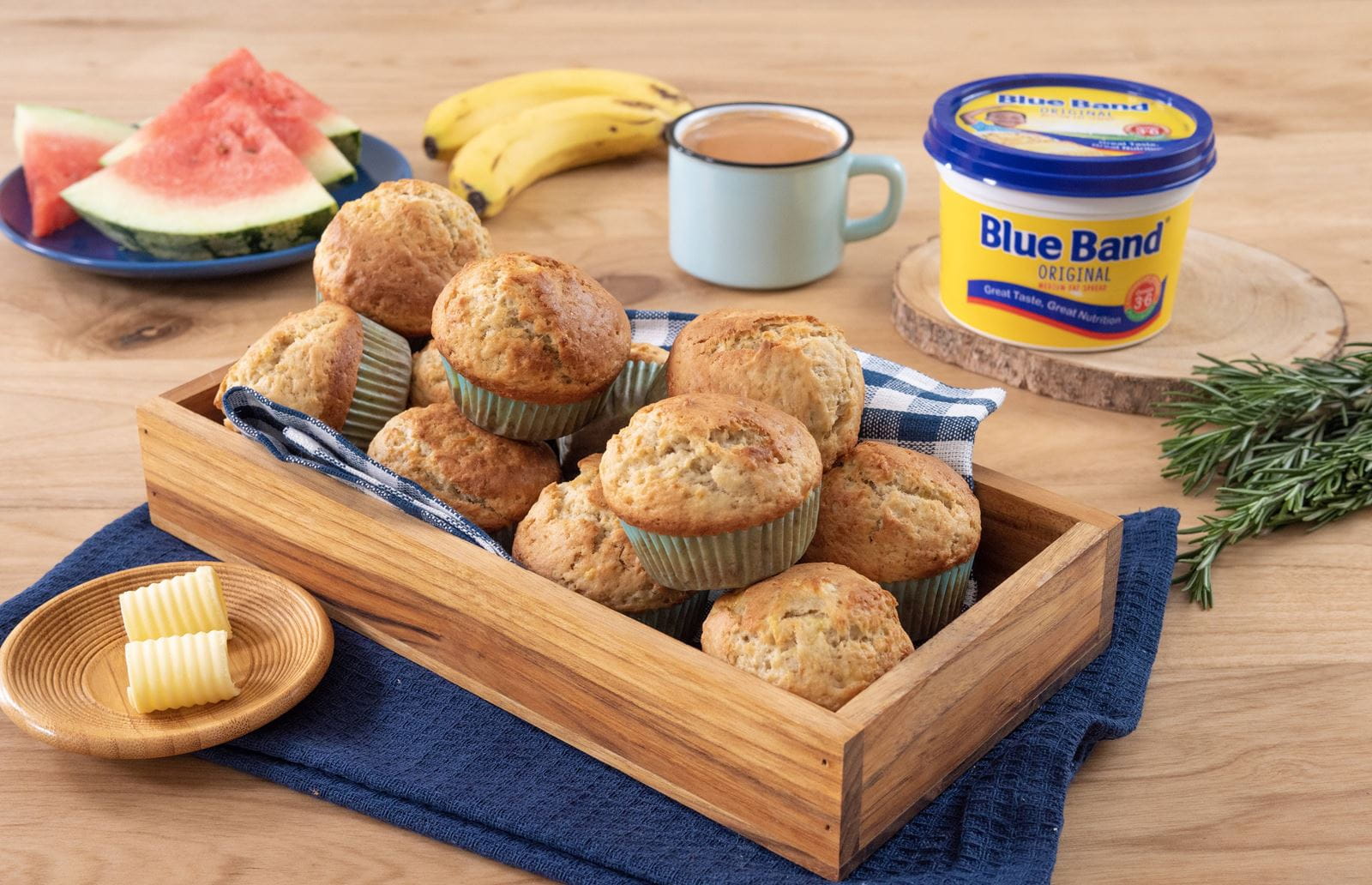 recipe image Banana Nut muffins