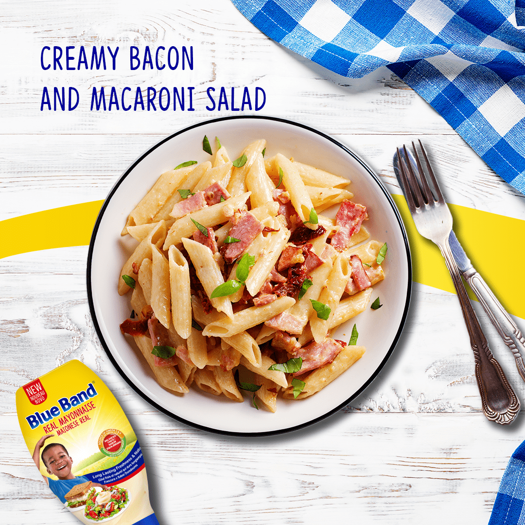CREAMY BACON & MACARONI SALAD