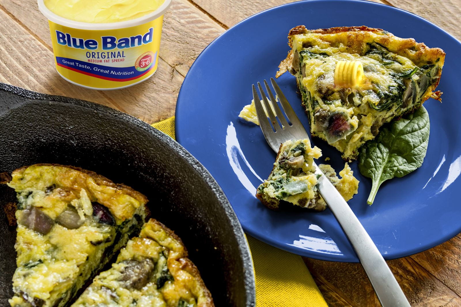 recipe image Mushroom And Spinach Omelette