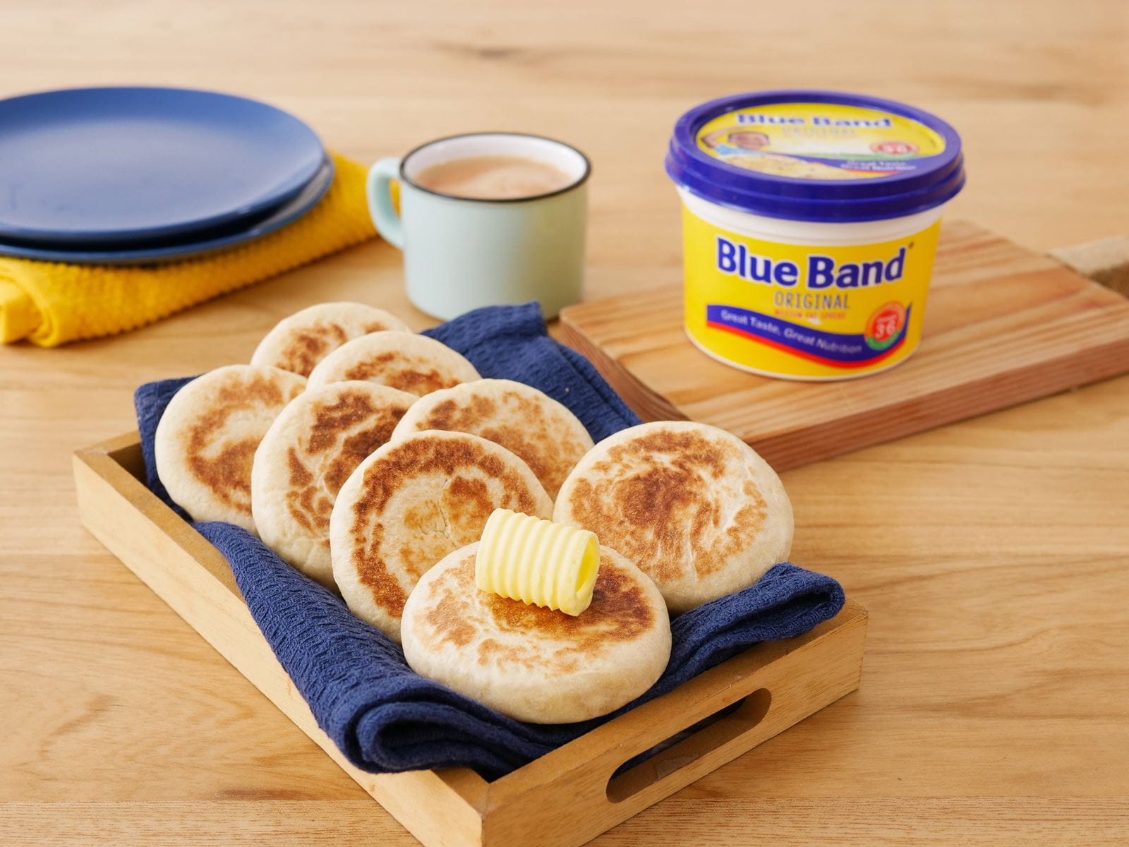 recipe image Blue Band Pan Bread
