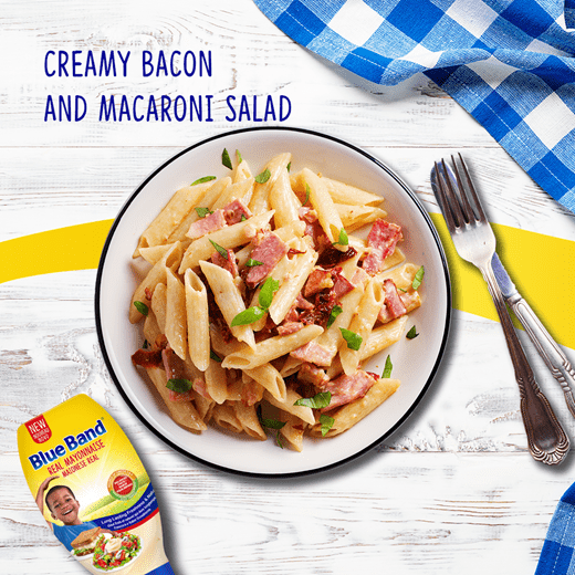 recipe image CREAMY BACON & MACARONI SALAD