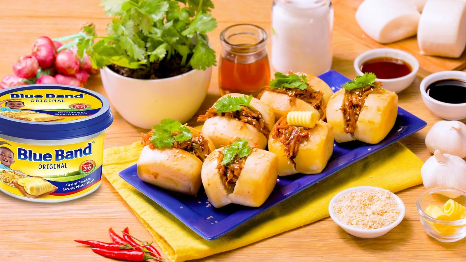 recipe image Mantou Bread with Butter Chicken