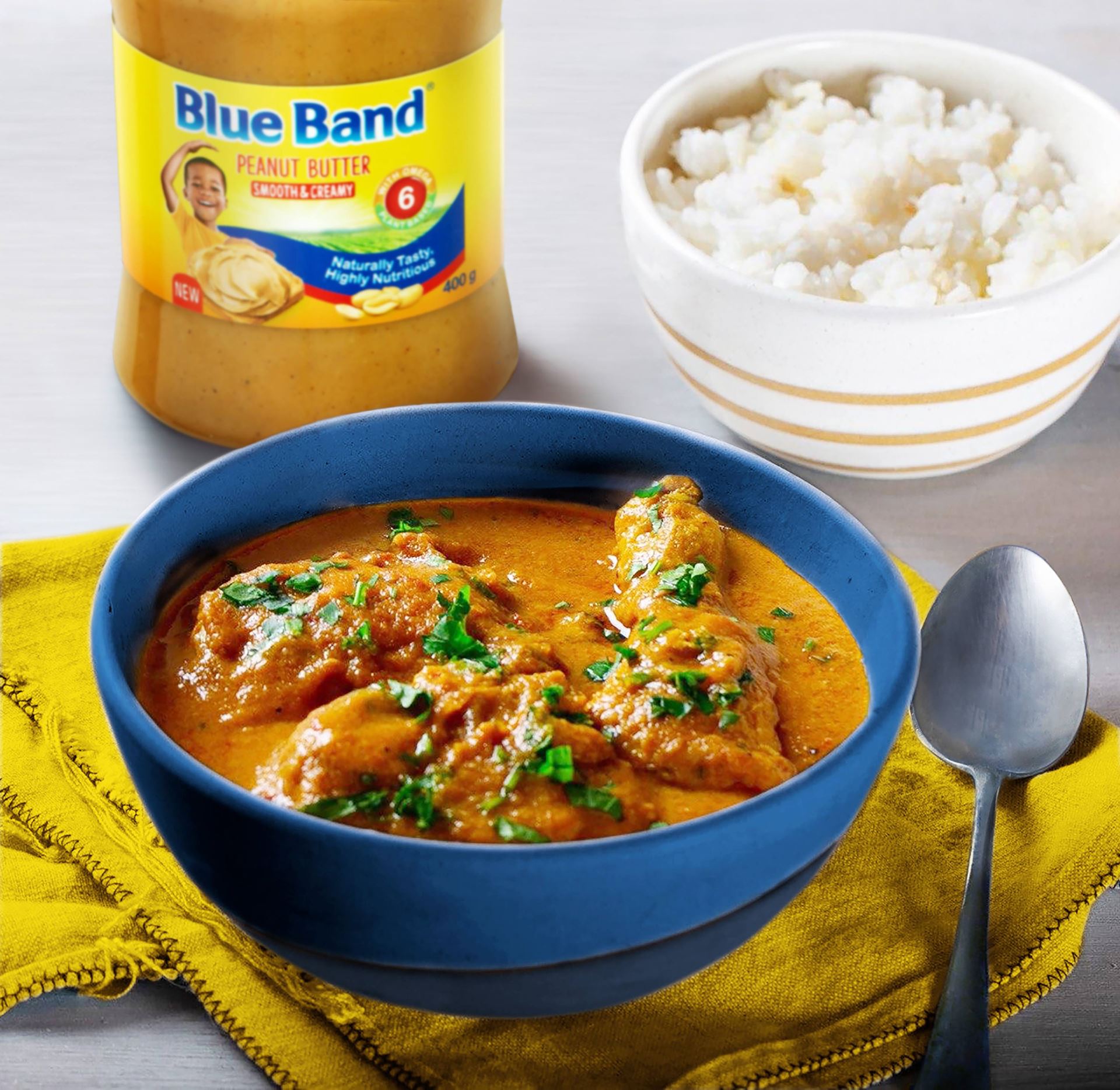 recipe image Chicken in Spicy Peanut Sauce