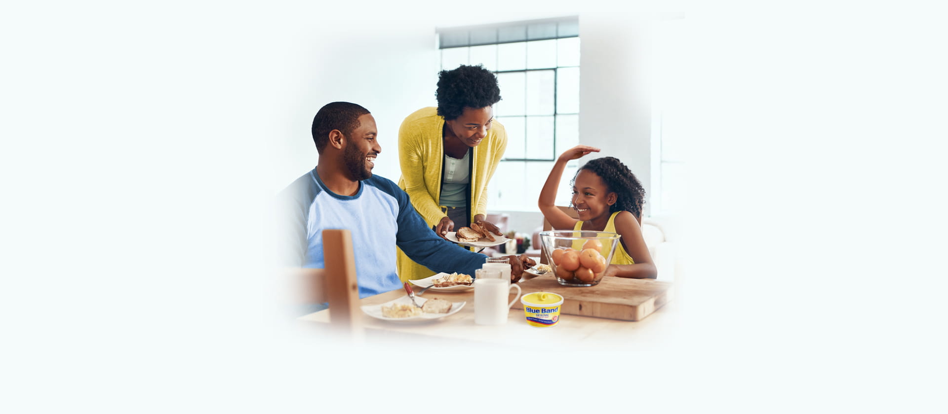 Blue band nitritious family breakfast