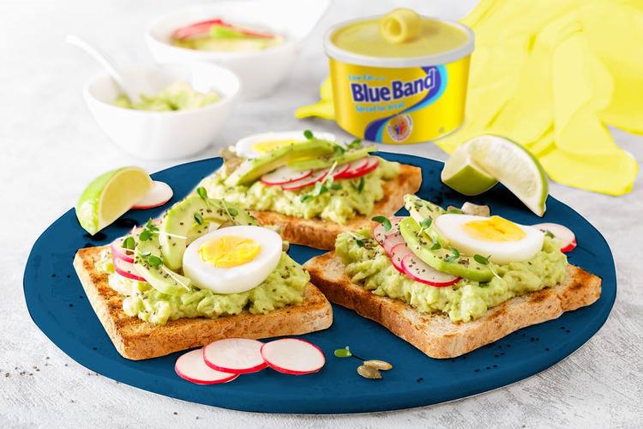 recipe image Guacamole Margarine Toast