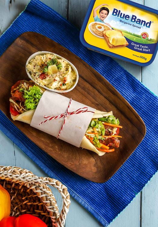 recipe image Beef Pita Wrap