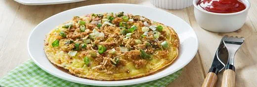 recipe image Pancake Daging Asap Gurih Nan Istimewa