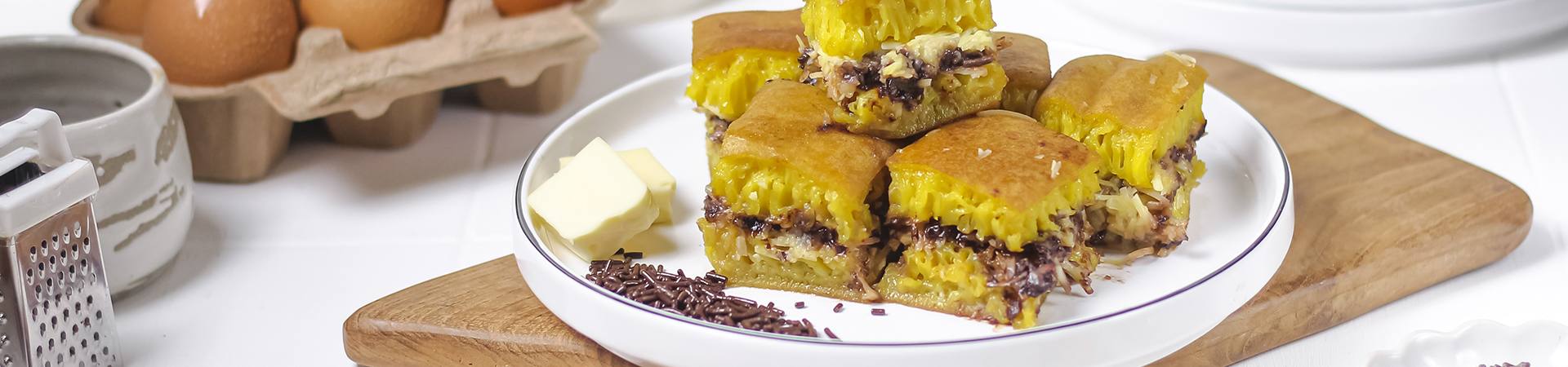 recipe image Sukses Bikin Martabak Manis Teflon di Rumah dengan Cara Ini