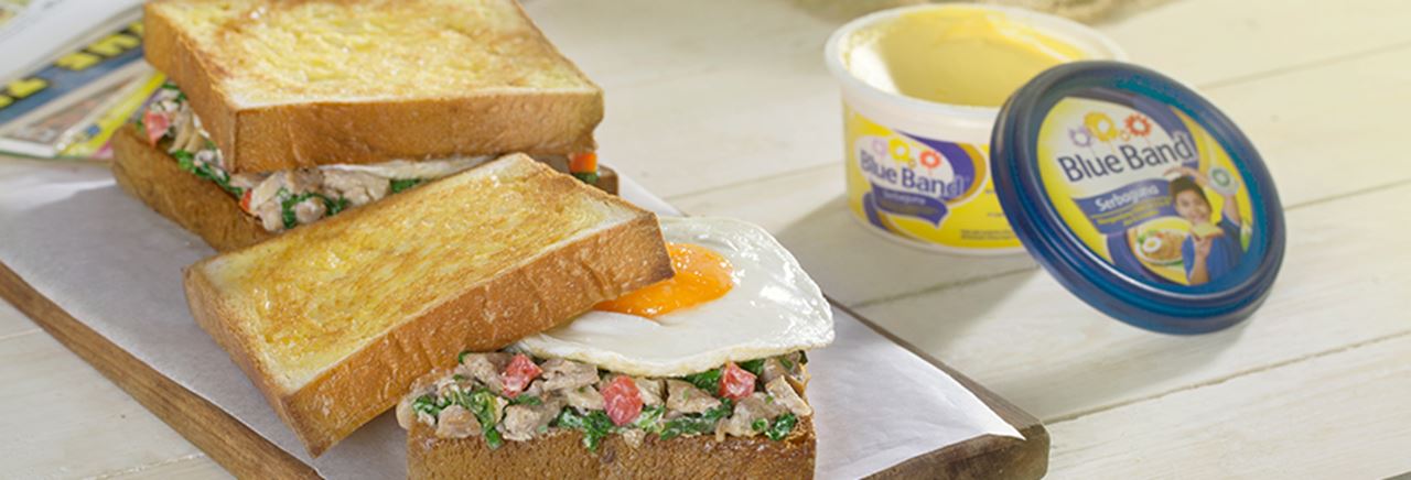 recipe image Sandwich Tuna Bayam