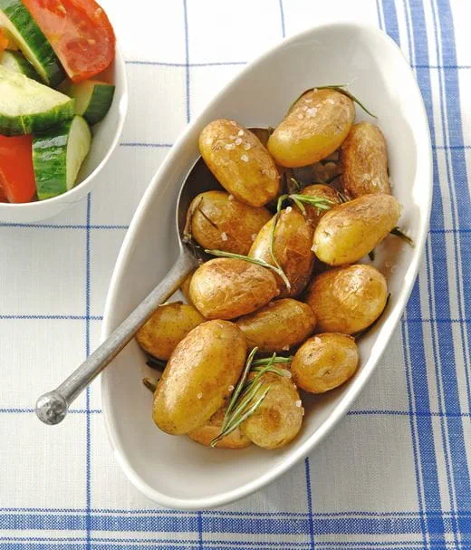 recipe image Gebakken krieltjes met rozemarijn op de barbecue