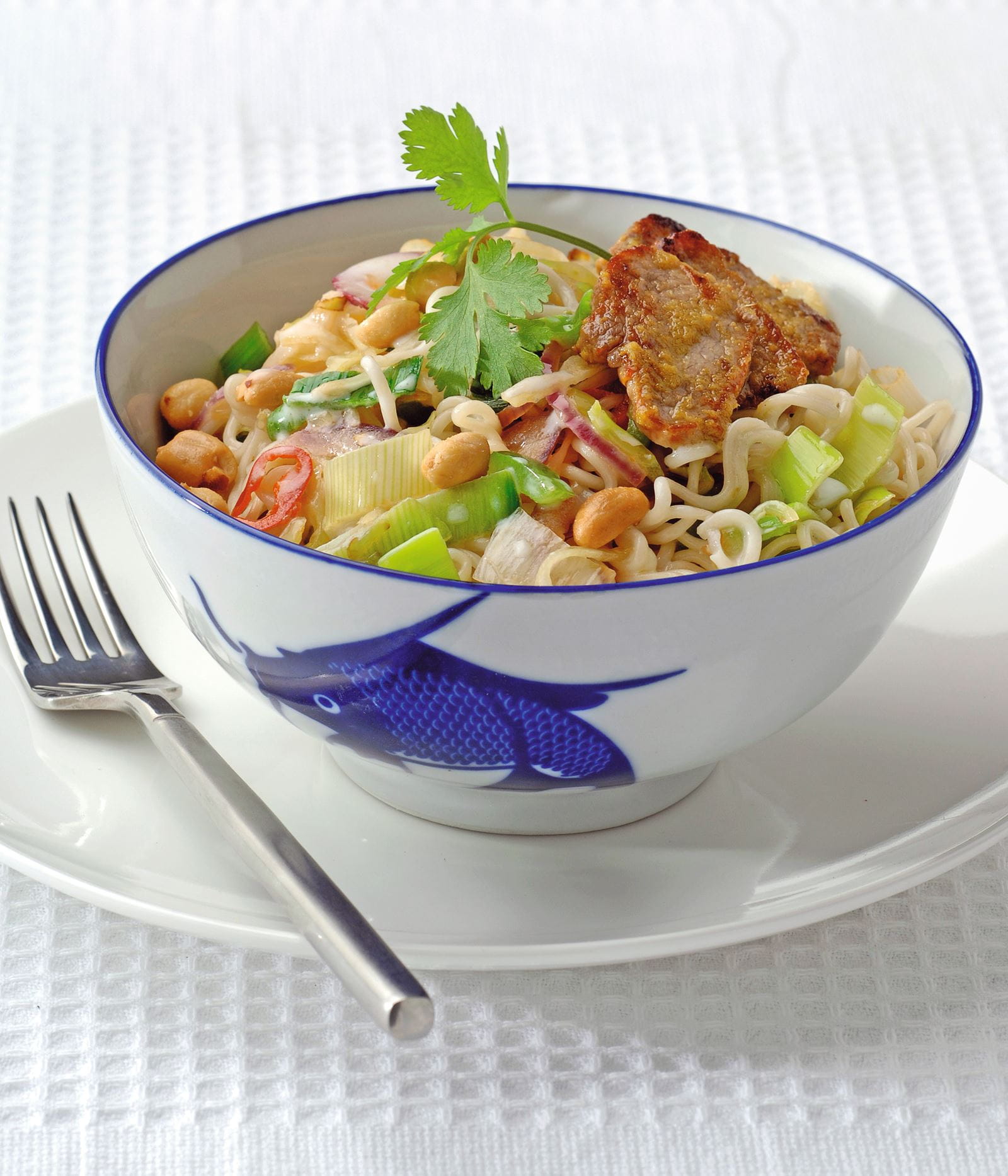 recipe image Thaise roerbakschotel met noedels