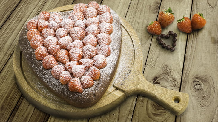 recipe image Chocoladecake voor Moederdag