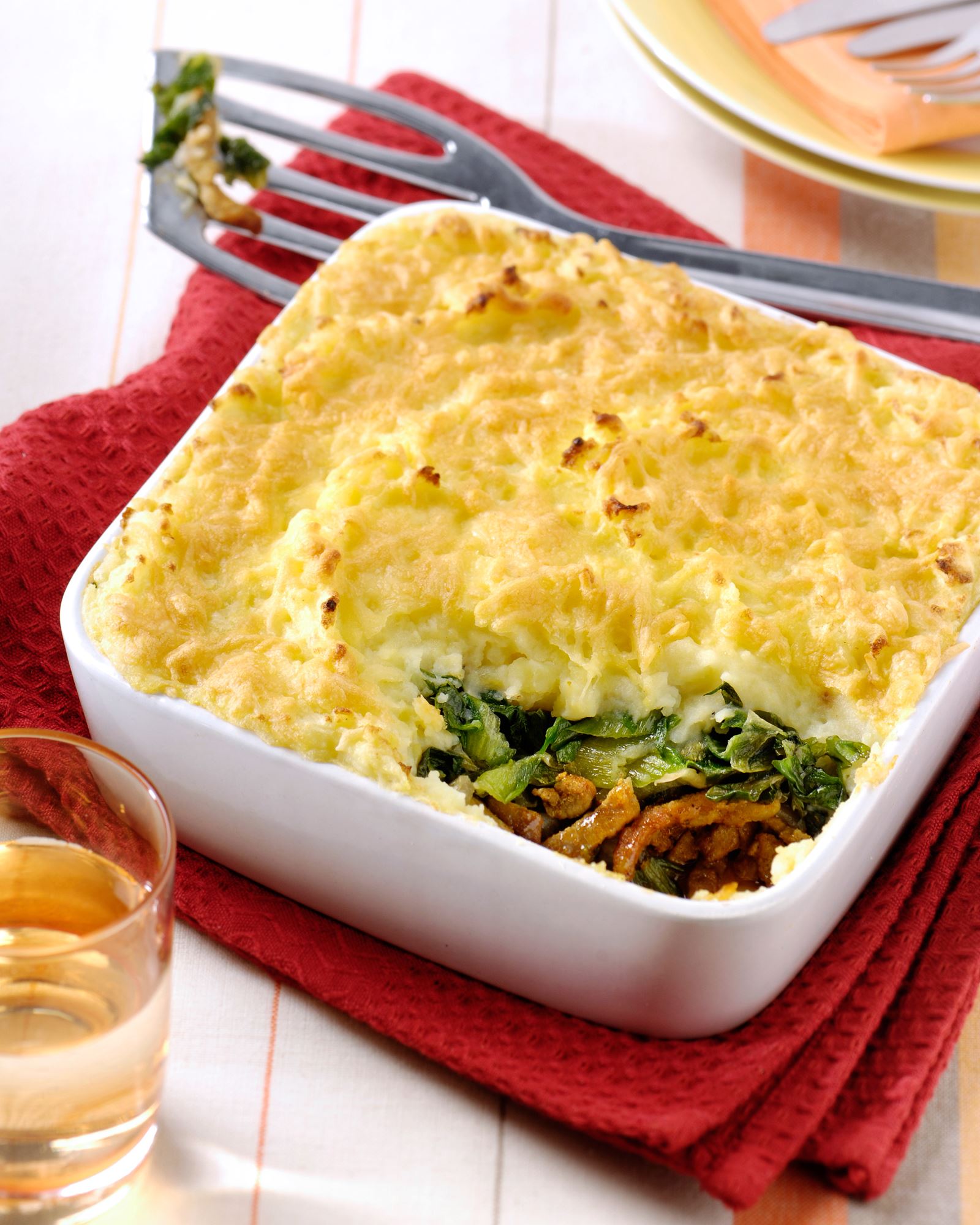 recipe image Andijvie ovenschotel