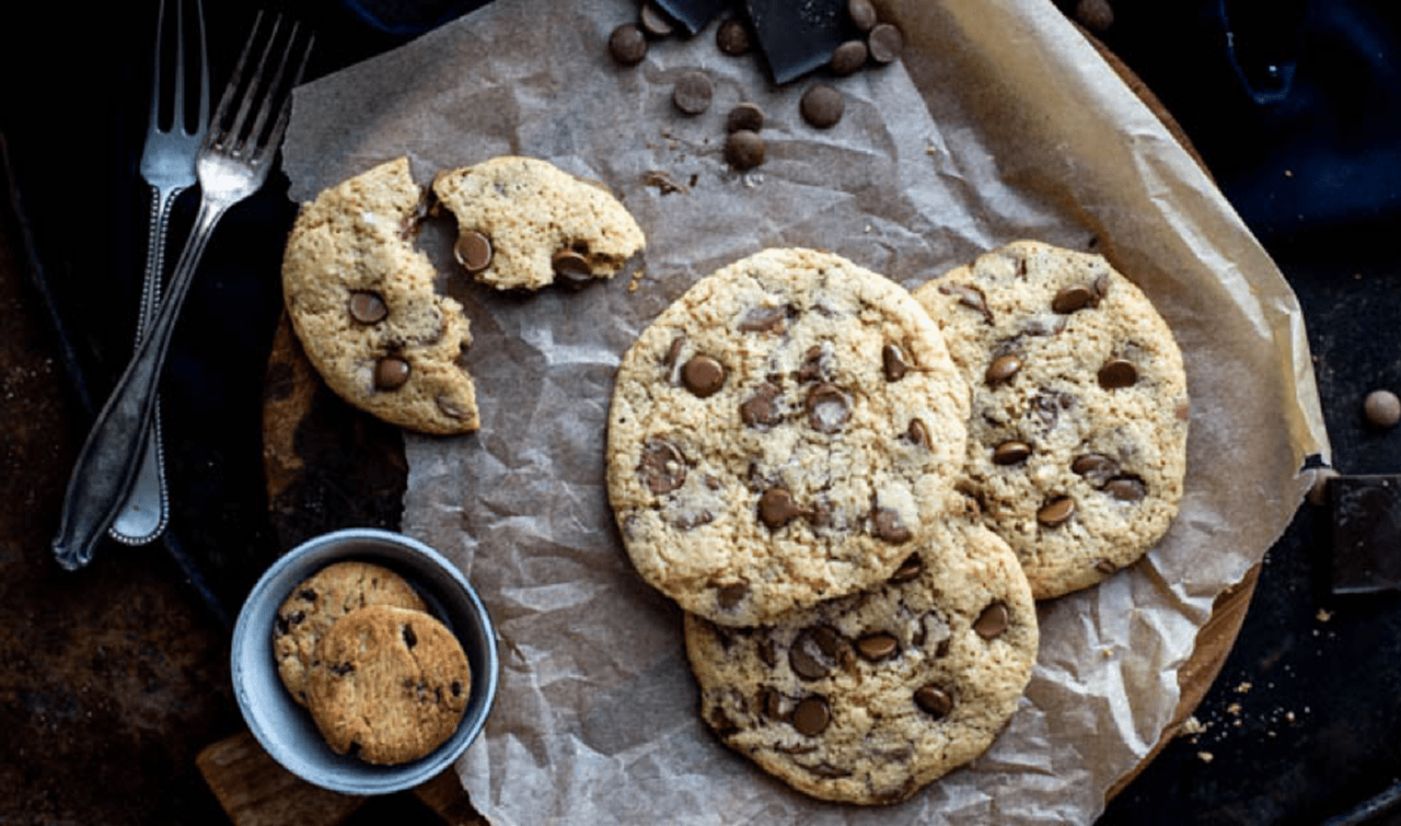 recipe image Chocolate chip cookies zonder ei of boter