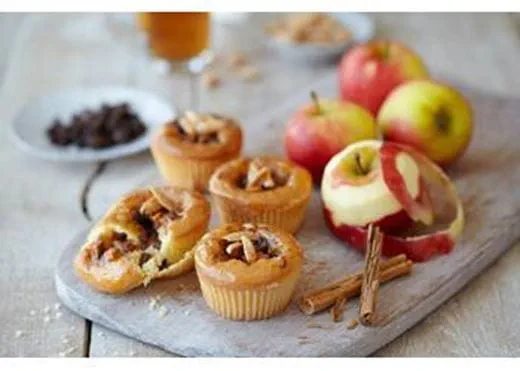 recipe image Appeltaart cupcakes