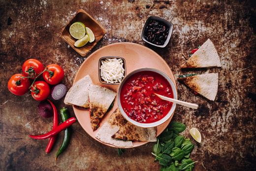 recipe image Spinazie quesadilla's