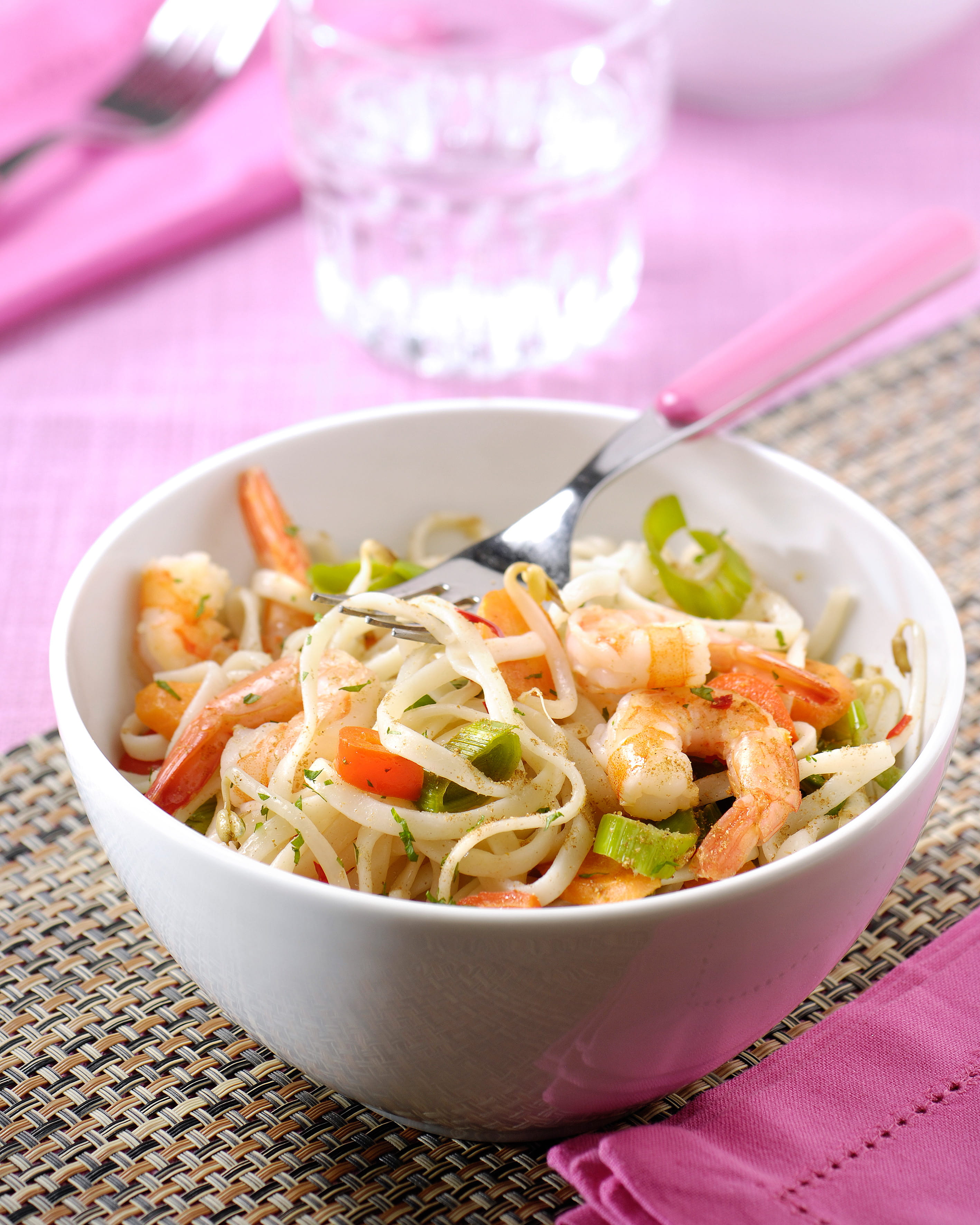 recipe image Bami met garnalen