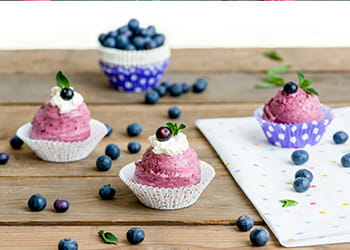 recipe image Blauwe bessenijs