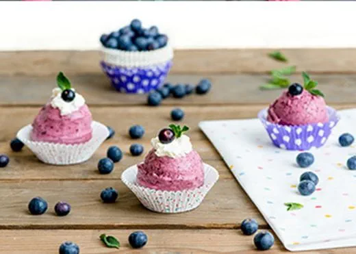 recipe image Blauwe bessenijs