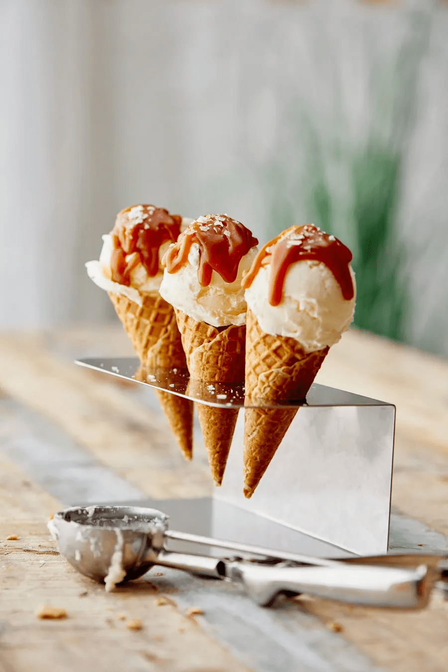 recipe image Salted caramel ijs