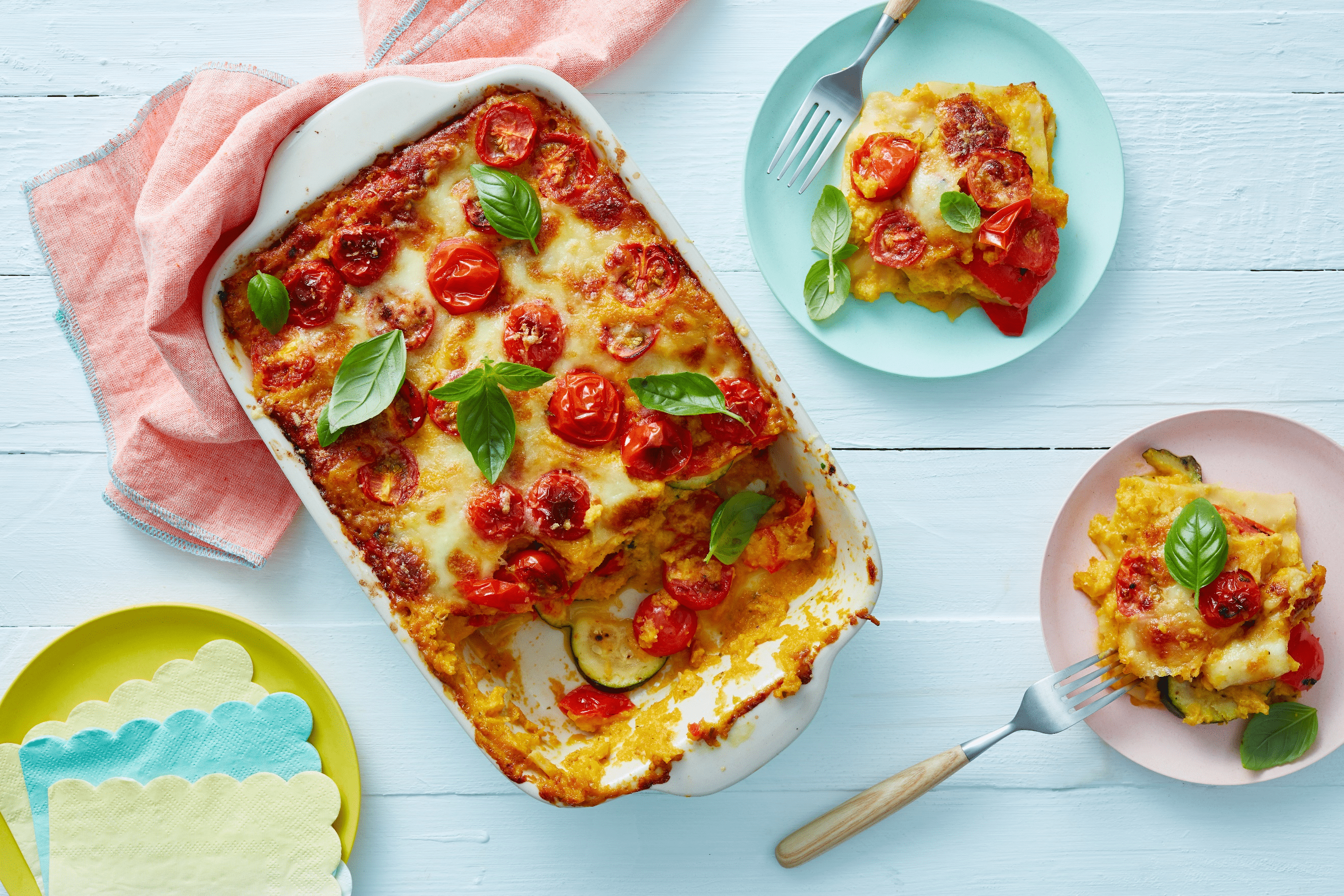 recipe image Lasagne met pompoensaus