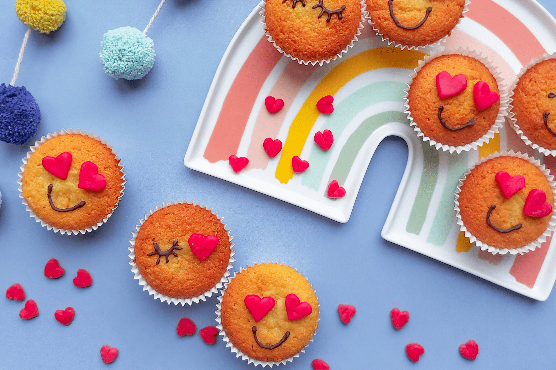 recipe image Hartjesogen cupcake