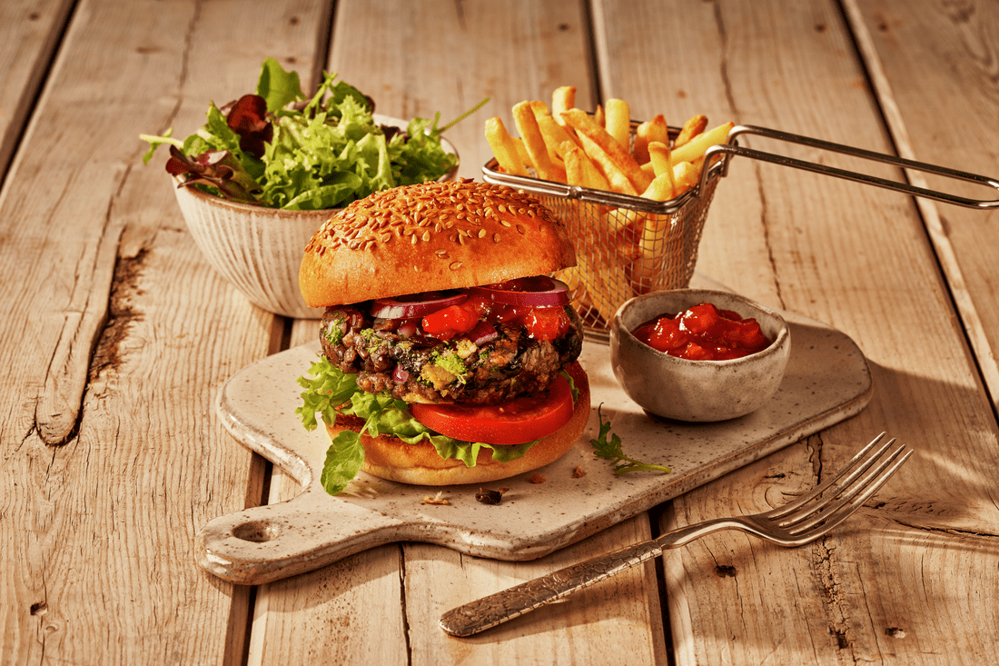 recipe image Heerlijke zelfgemaakte burger