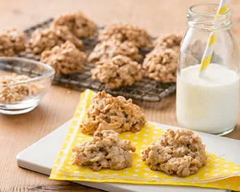 recipe image Krokante havermoutkoekjes