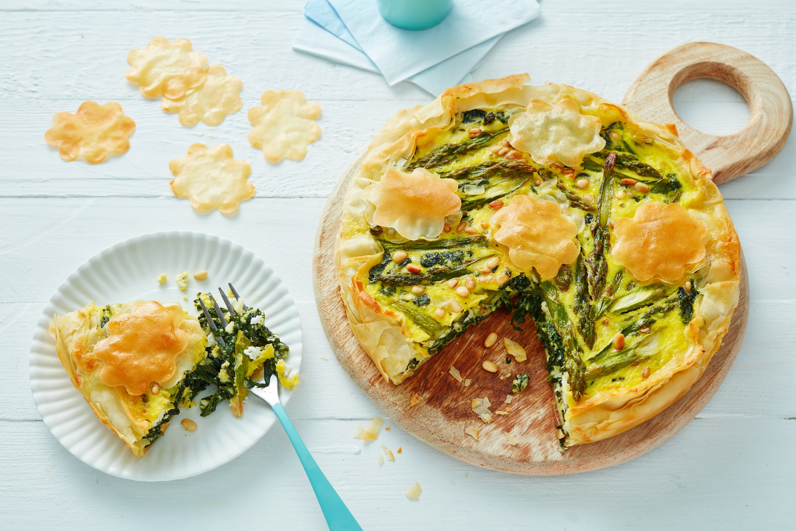 recipe image Spinazie- Feta hartige taart