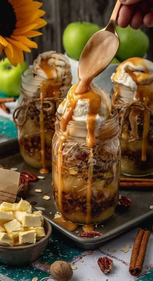 recipe image Appeltaart in een pot