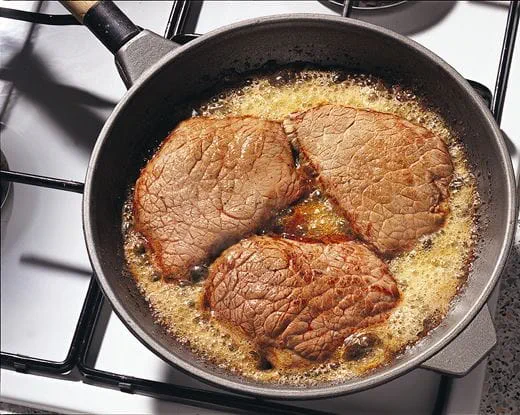  Biefstuk met champignons en verse kruiden
