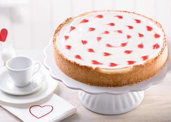 recipe image Kwarktaart met hartjes
