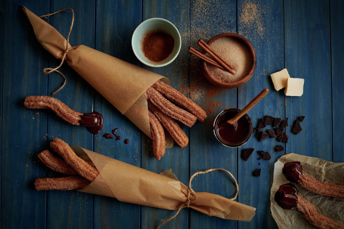 recipe image Churros met chocoladesaus