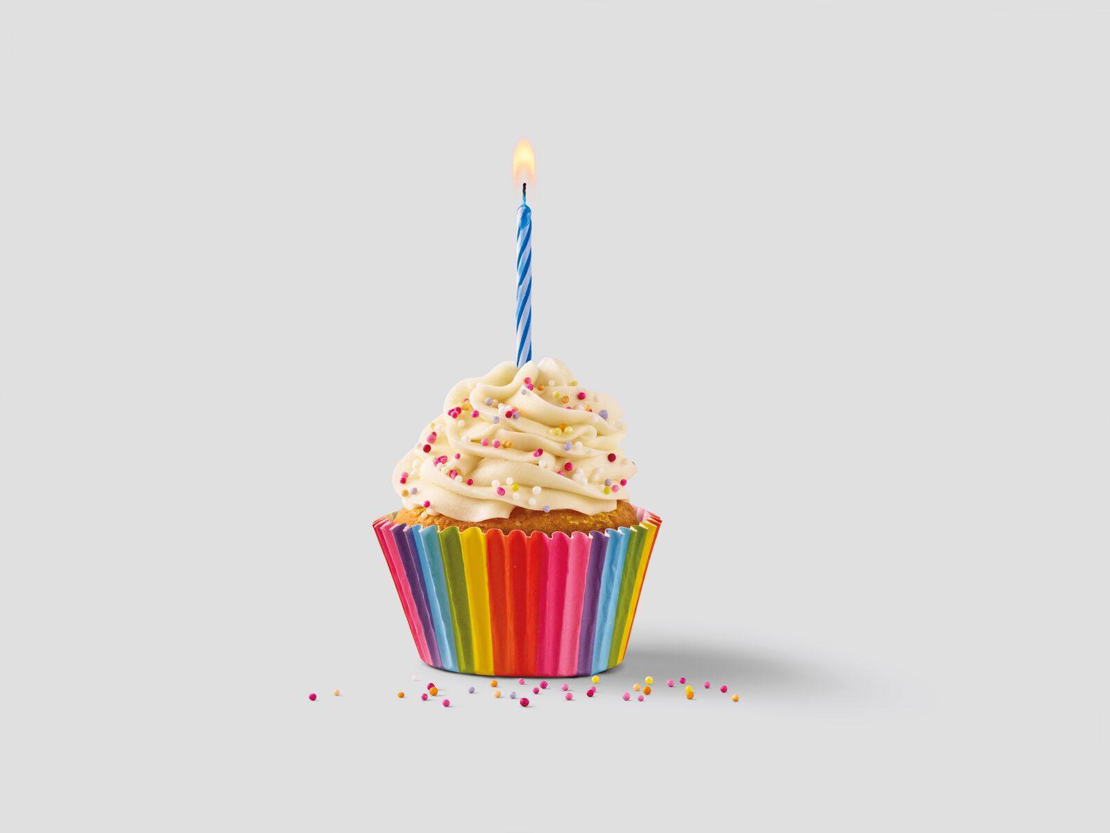 recipe image Verjaardag cupcakes