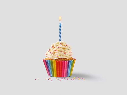 recipe image Verjaardag cupcakes
