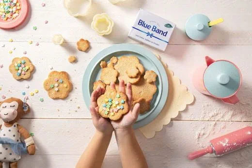 recipe image Vrolijke zandkoekjes