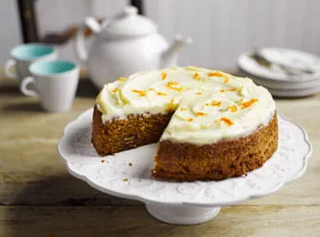 recipe image Worteltaart met roomkaas