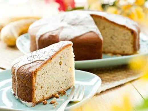 recipe image Bananencake met maanzaad