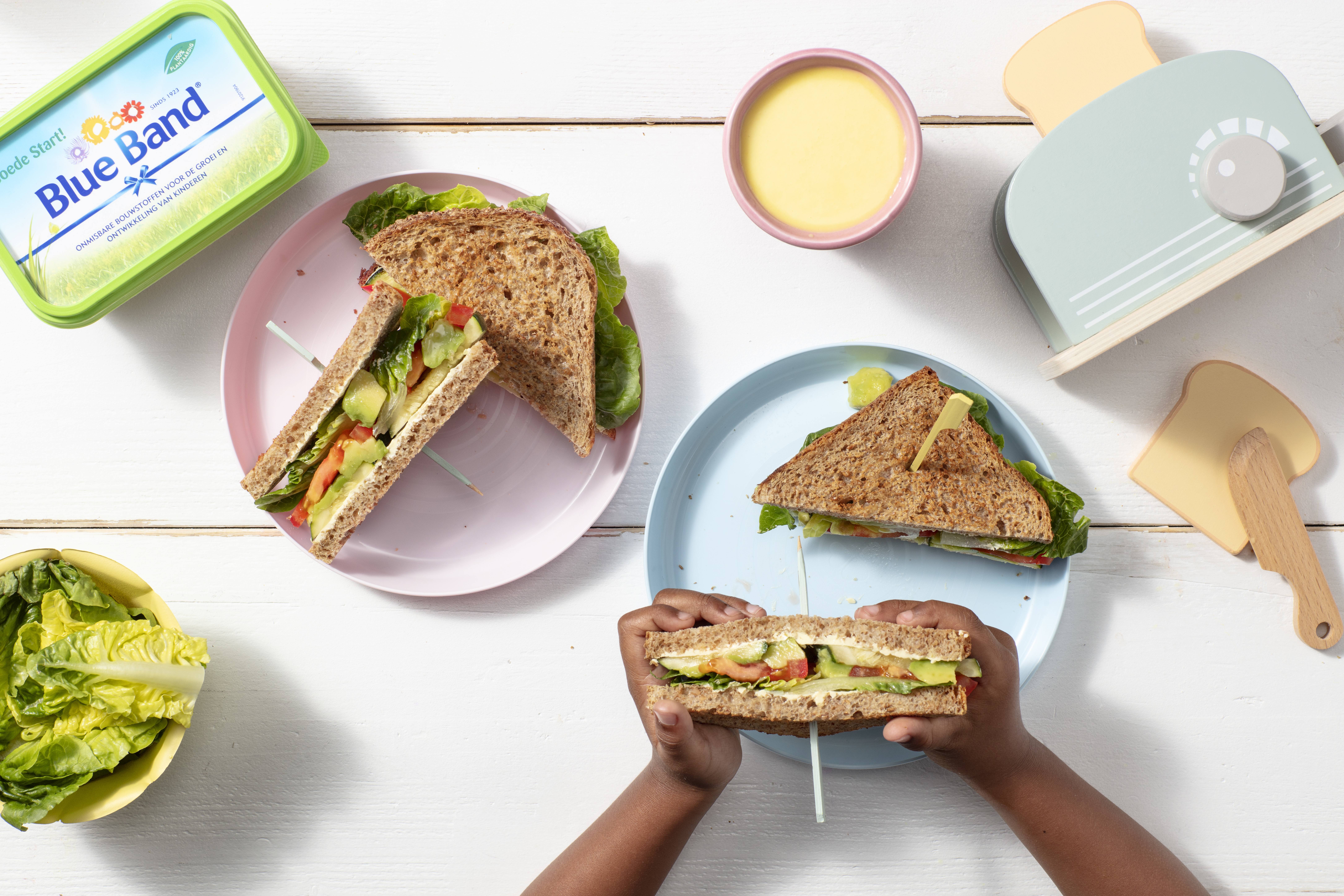 recipe image Amerikaanse BLT sandwich & bananen milkshake