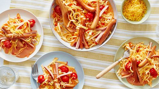 recipe image Spaghetti paprika roomsaus