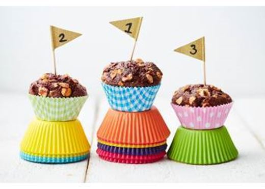 recipe image Chocolade cupcakes met hazelnoot
