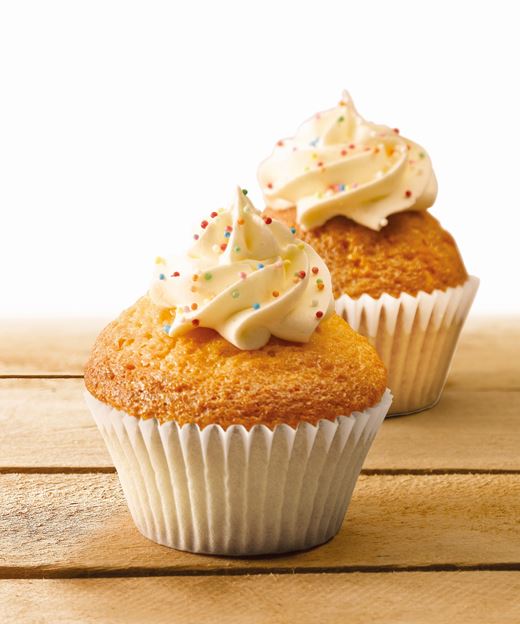 recipe image Classic cupcakes met crèmetopping