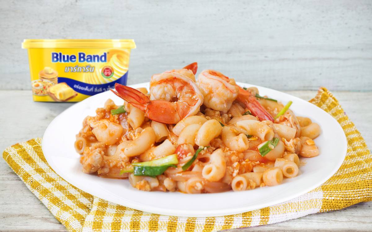 recipe image มักกะโรนีกุ้ง